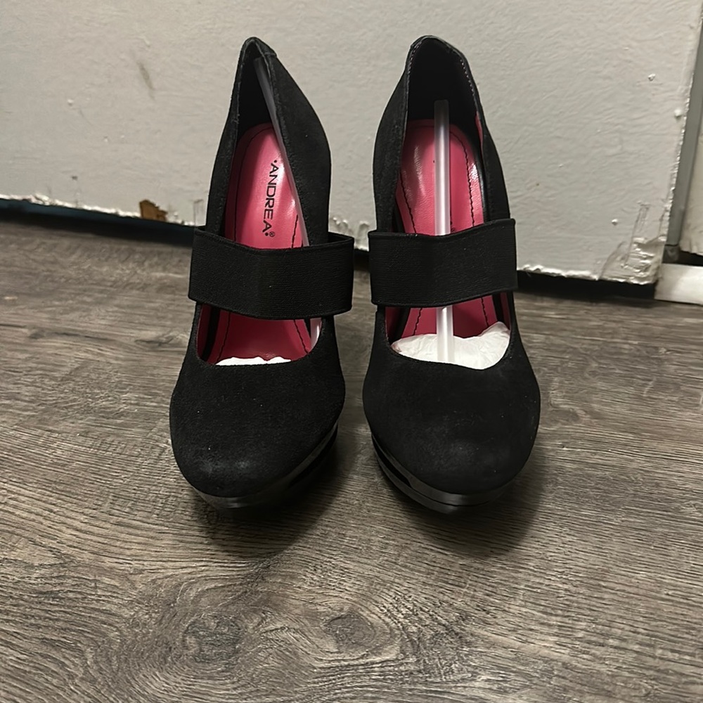 Black high heels